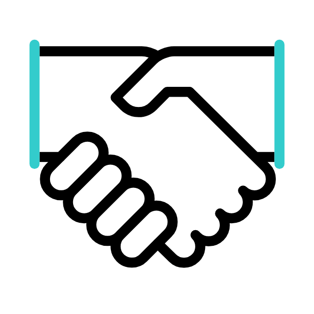 handshake Begeleiding aankoop nieuwe machine